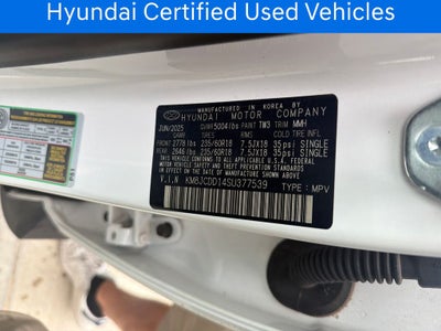 2025 Hyundai TUCSON HYBRID SEL Convenience CERTIFIED