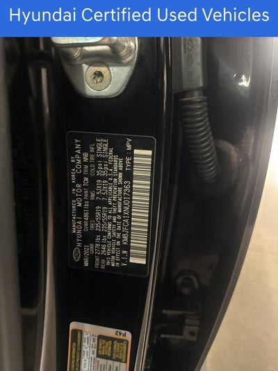 2022 Hyundai TUCSON HYBRID SEL Convenience CERTIFIED