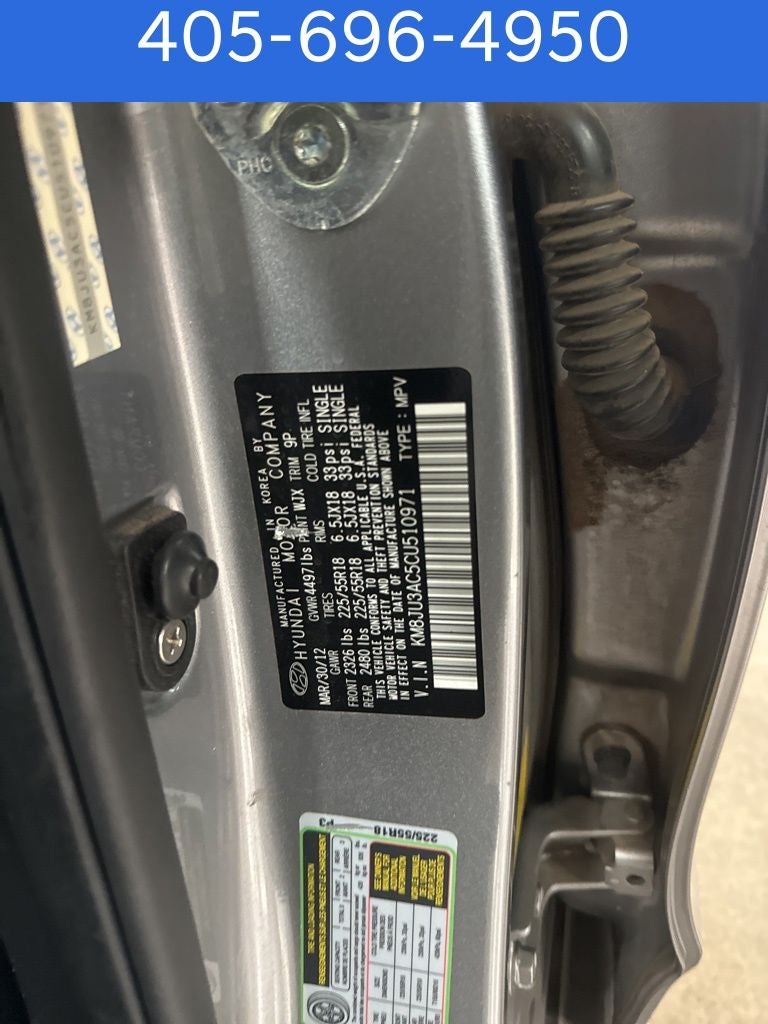 2012 Hyundai TUCSON Limited