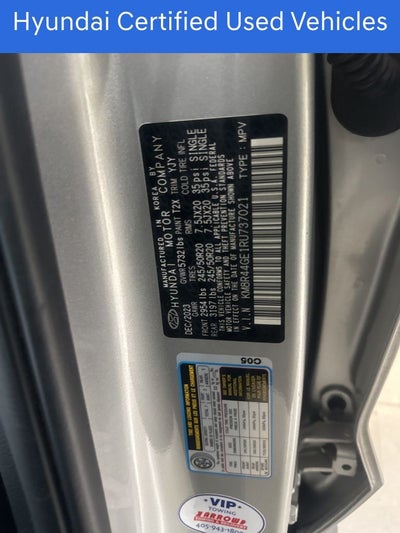 2024 Hyundai PALISADE SEL CERTIFIED