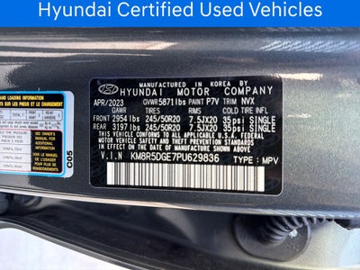 2023 Hyundai PALISADE Limited CERTIFIED