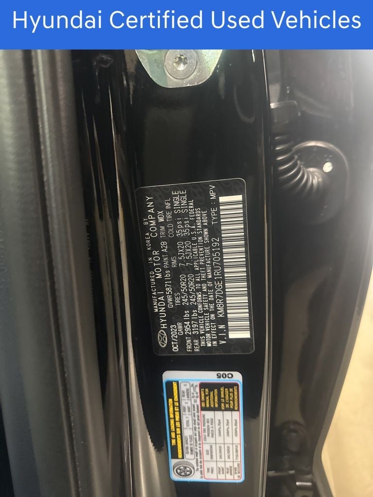 2024 Hyundai PALISADE Calligraphy CERTIFIED