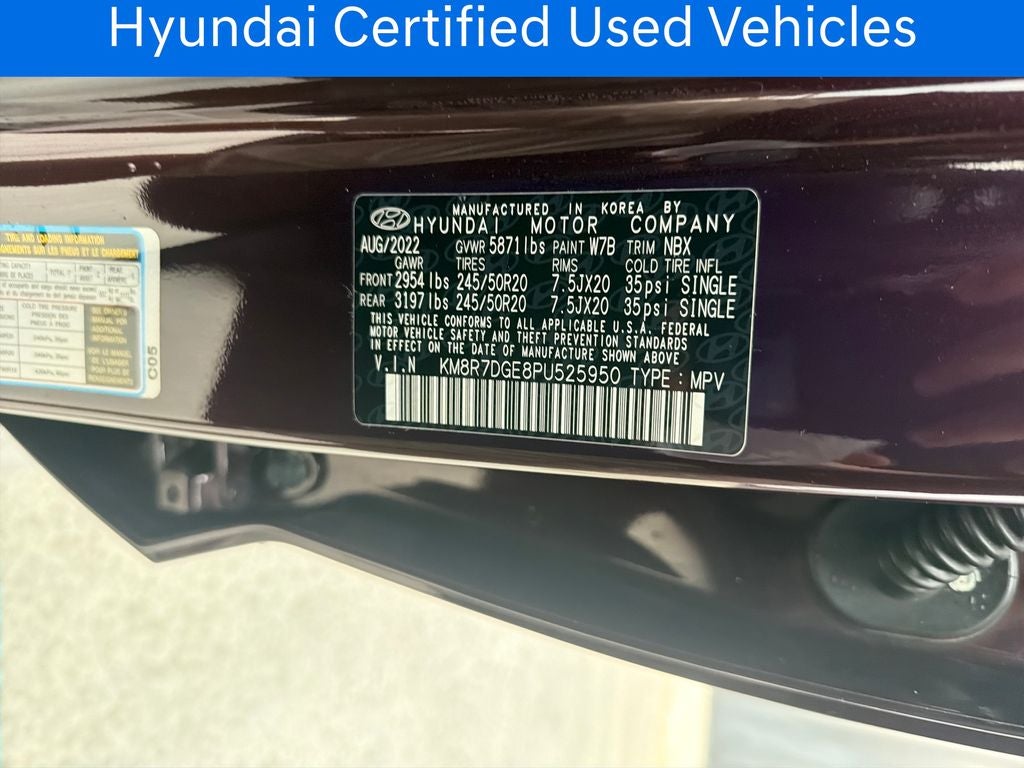 2023 Hyundai PALISADE Calligraphy CERTIFIED