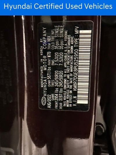 2023 Hyundai PALISADE Calligraphy CERTIFIED