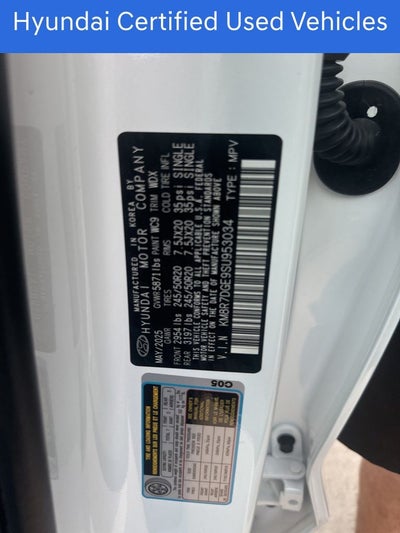 2025 Hyundai PALISADE Calligraphy CERTIFIED