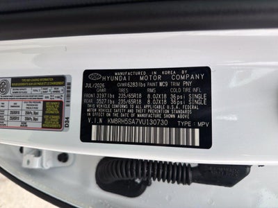 2027 Hyundai PALISADE HYBRID Blue SEL Premium 7P