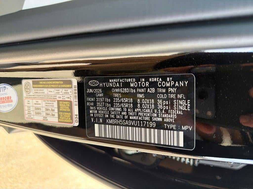 2027 Hyundai PALISADE HYBRID Blue SEL Premium 7P