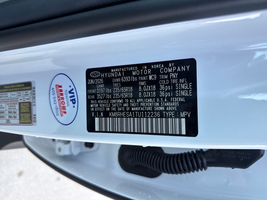 2026 Hyundai PALISADE HYBRID SEL Premium 7P
