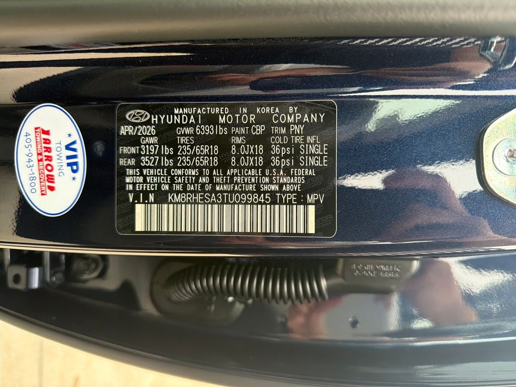 2026 Hyundai PALISADE HYBRID SEL Premium 7P