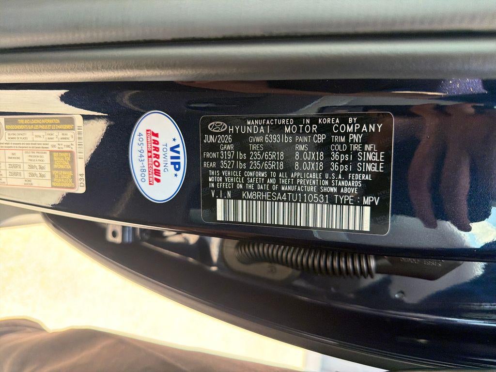 2026 Hyundai PALISADE HYBRID SEL Premium 7P
