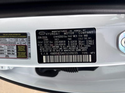 2026 Hyundai PALISADE HYBRID SEL Premium 7P