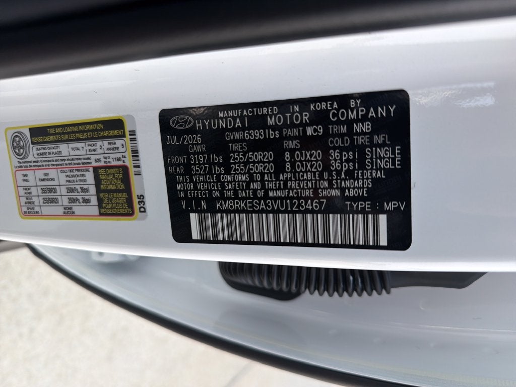 2027 Hyundai PALISADE HYBRID Limited