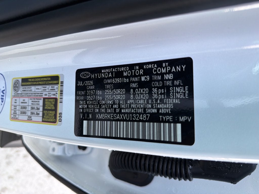 2027 Hyundai PALISADE HYBRID Limited 7P
