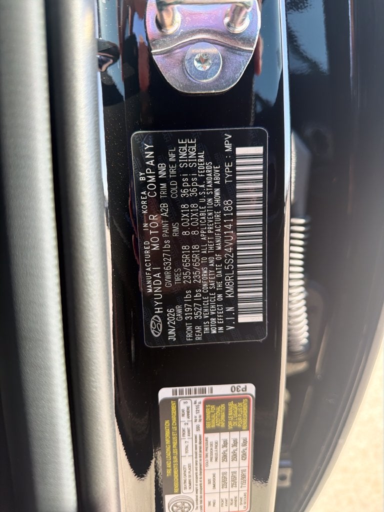 2027 Hyundai PALISADE SEL FWD
