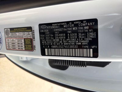 2027 Hyundai PALISADE SEL AWD
