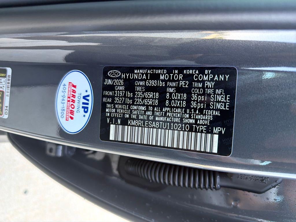 2026 Hyundai PALISADE HYBRID SEL 7P