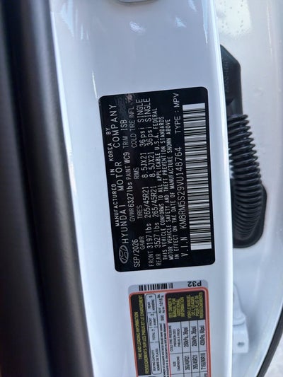 2027 Hyundai PALISADE Calligraphy FWD