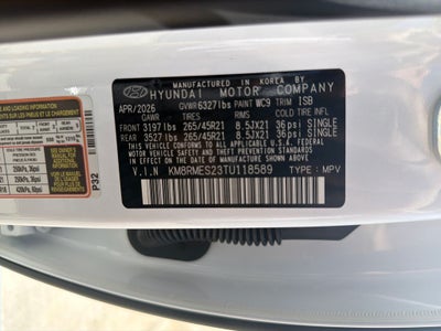 2026 Hyundai PALISADE Calligraphy AWD