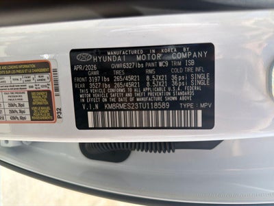 2026 Hyundai PALISADE Calligraphy AWD