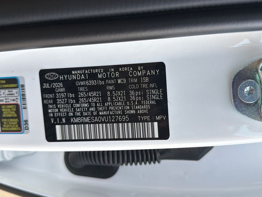 2027 Hyundai PALISADE HYBRID Calligraphy