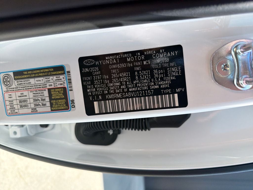 2027 Hyundai PALISADE HYBRID Calligraphy