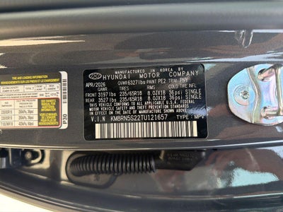 2026 Hyundai PALISADE SEL Premium FWD