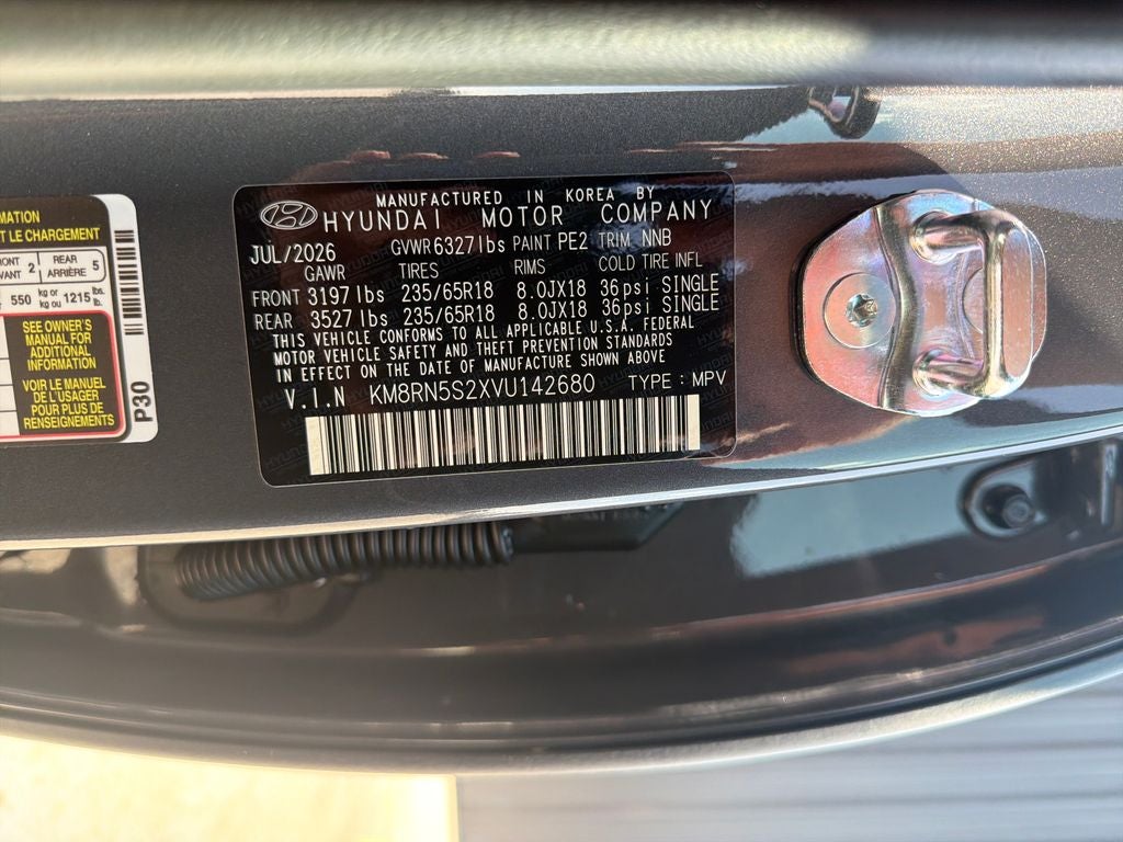 2027 Hyundai PALISADE SEL Premium FWD