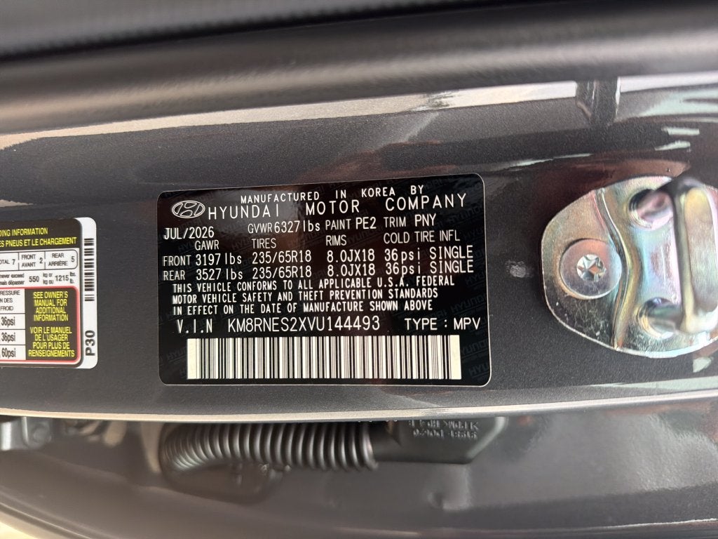 2027 Hyundai PALISADE SEL Premium AWD