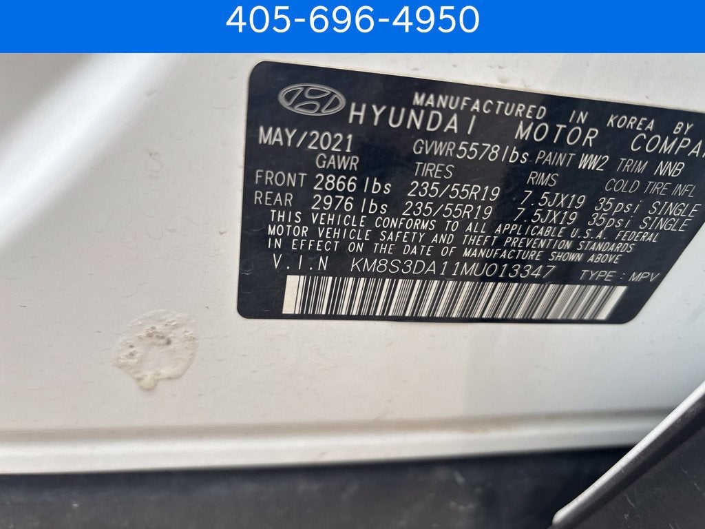 2021 Hyundai SANTA FE HYBRID SEL Premium