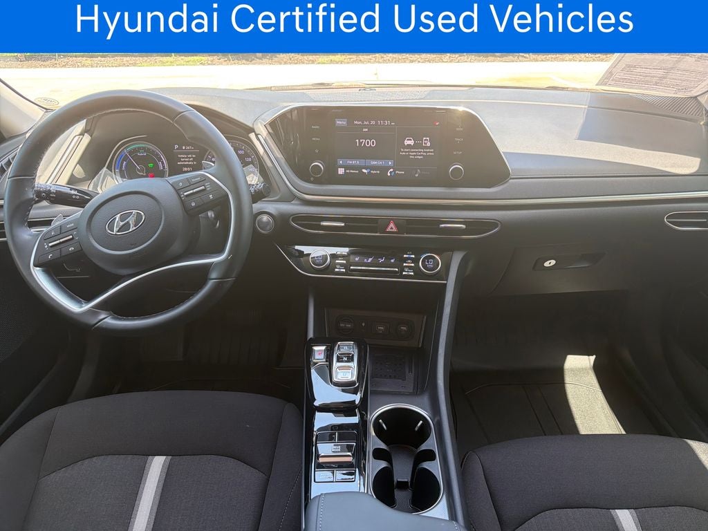 2021 Hyundai SONATA HYBRID SEL CERTIFIED