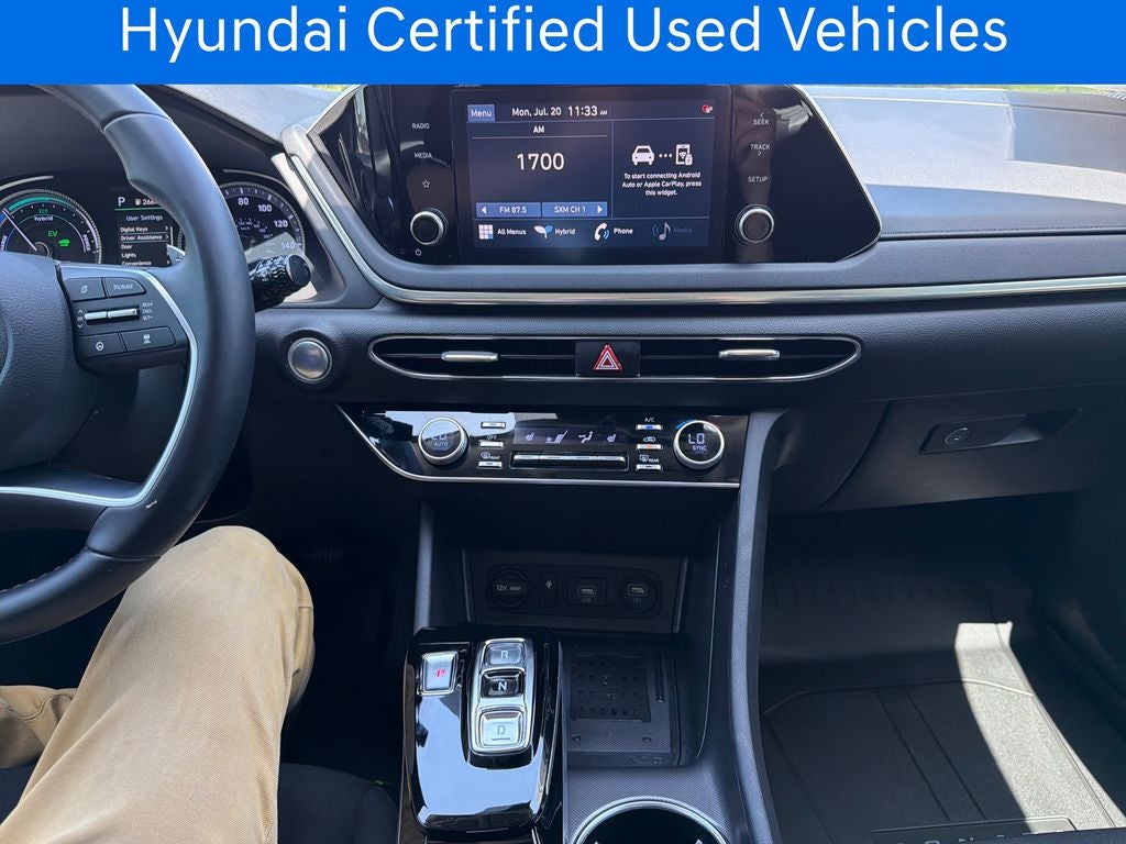 2021 Hyundai SONATA HYBRID SEL CERTIFIED