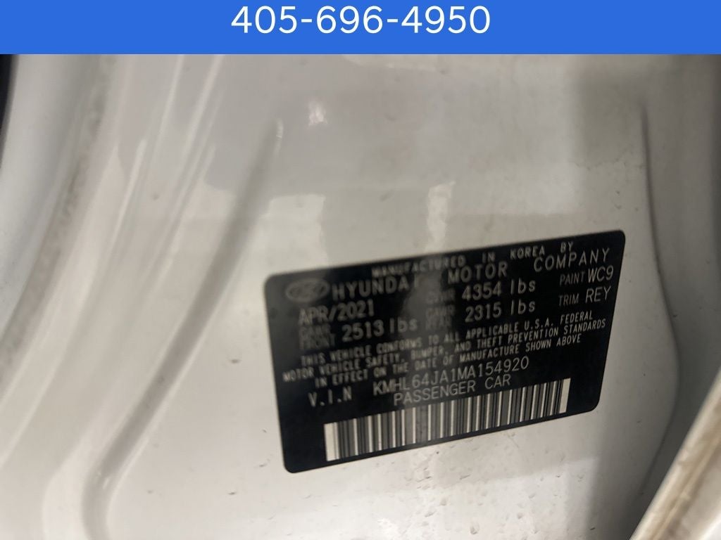 2021 Hyundai SONATA SEL