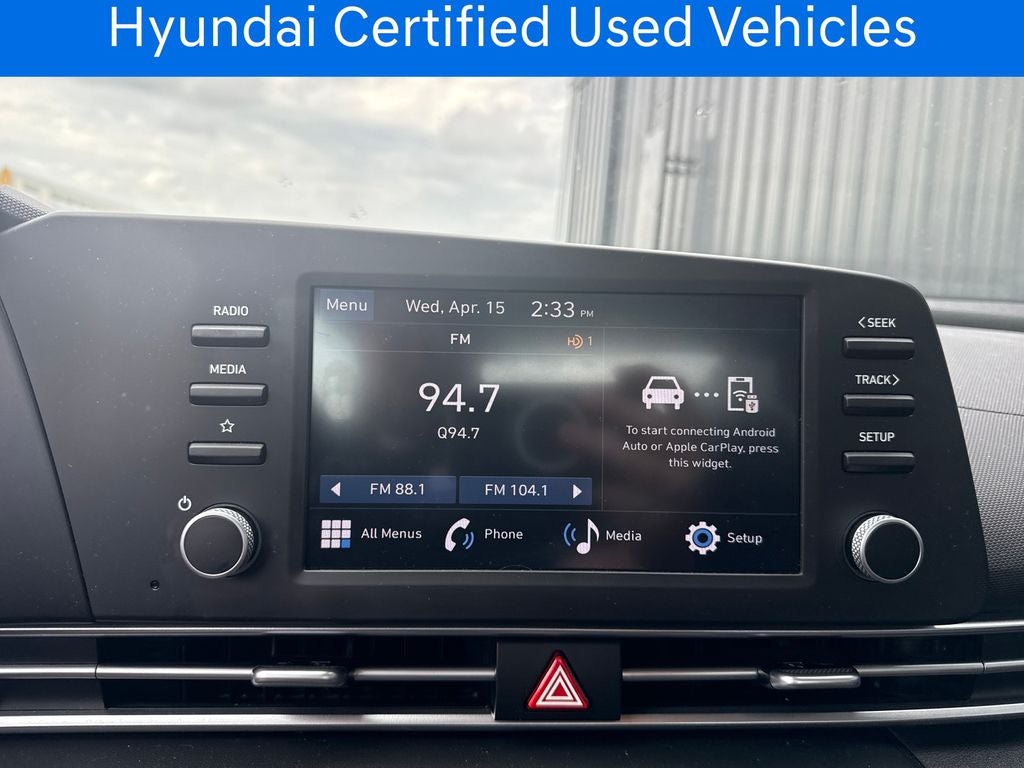 2025 Hyundai ELANTRA SE CERTIFIED
