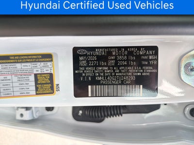 2026 Hyundai ELANTRA SE CERTIFIED