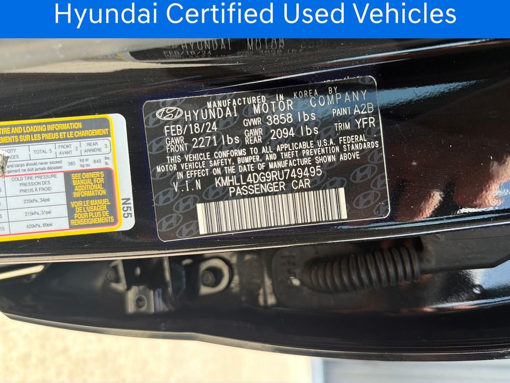 2024 Hyundai ELANTRA SE CERTIFIED