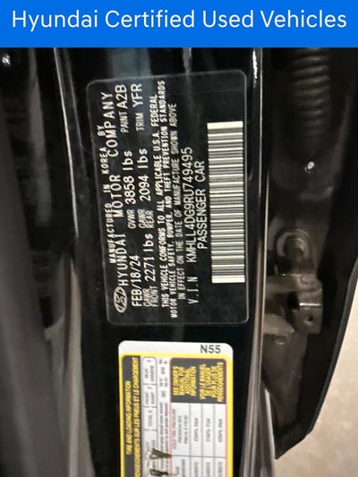 2024 Hyundai ELANTRA SE