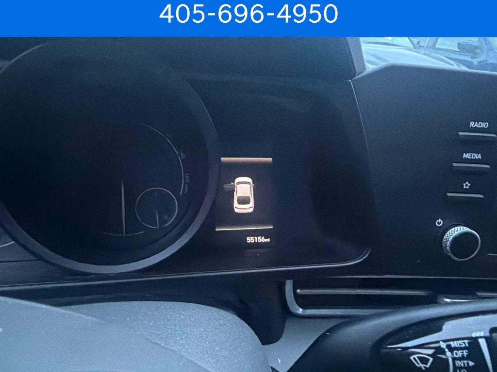 2021 Hyundai ELANTRA HYBRID Blue