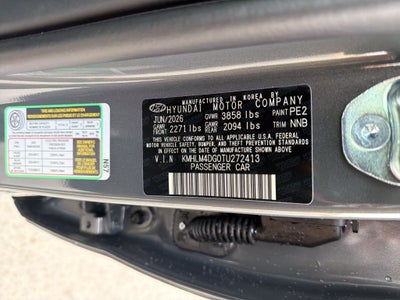 2026 Hyundai ELANTRA SEL Sport Plus