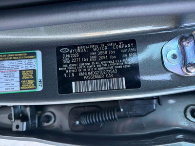 2026 Hyundai ELANTRA SEL Sport Plus