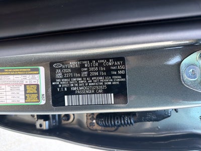 2026 Hyundai ELANTRA SEL Sport Plus