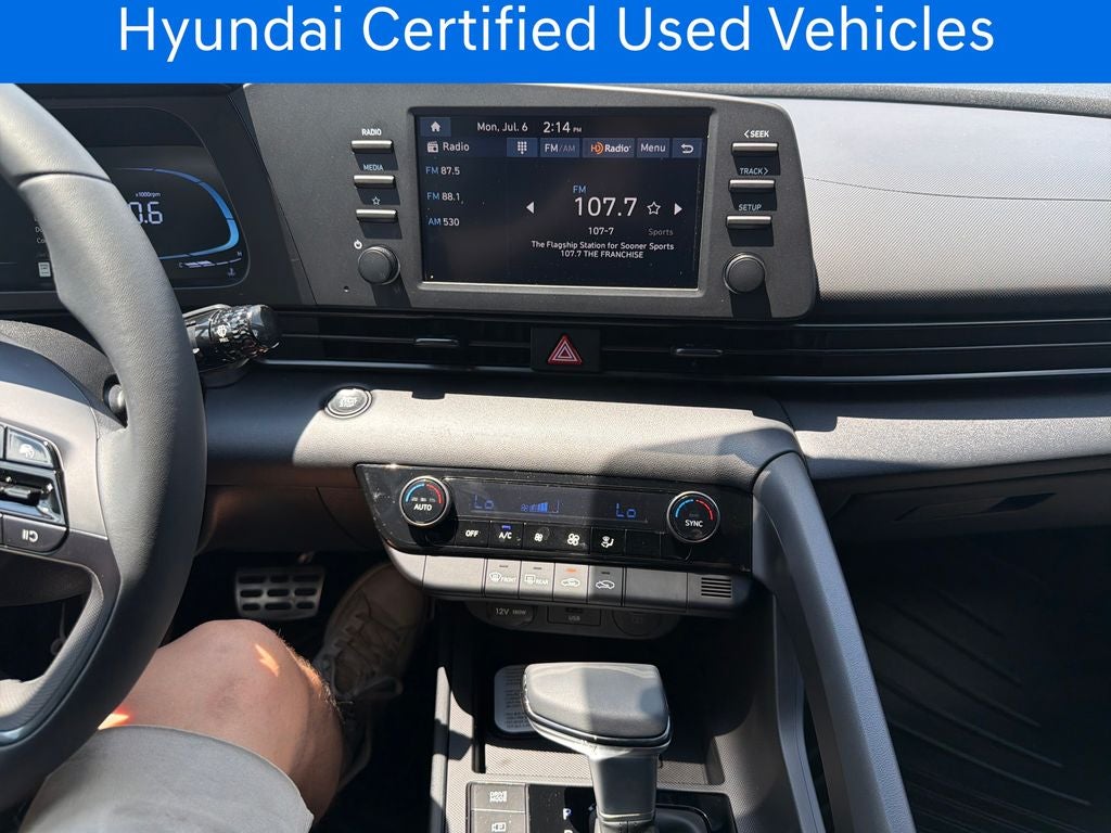 2026 Hyundai ELANTRA SEL Sport CERTIFIED
