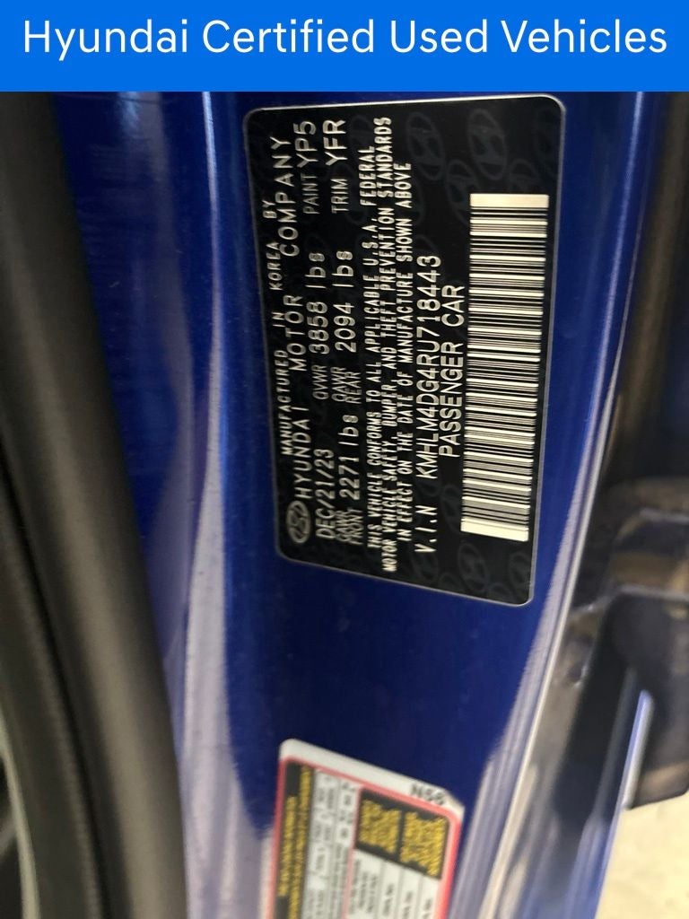2024 Hyundai ELANTRA SEL CERTIFIED