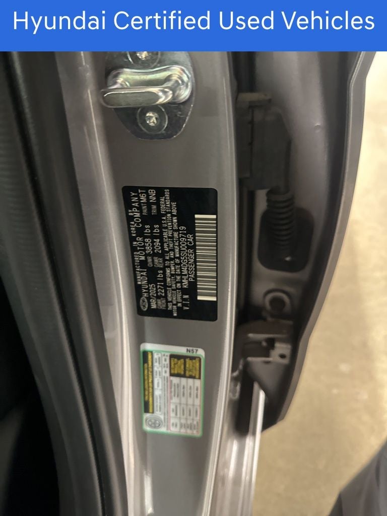 2025 Hyundai ELANTRA SEL Sport CERTIFIED