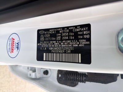 2026 Hyundai ELANTRA SEL Sport Plus