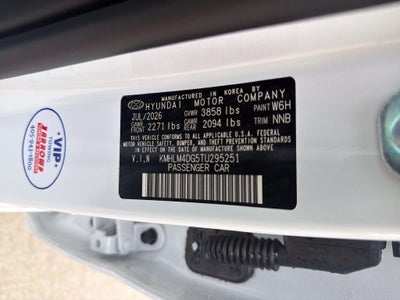2026 Hyundai ELANTRA SEL Sport Plus