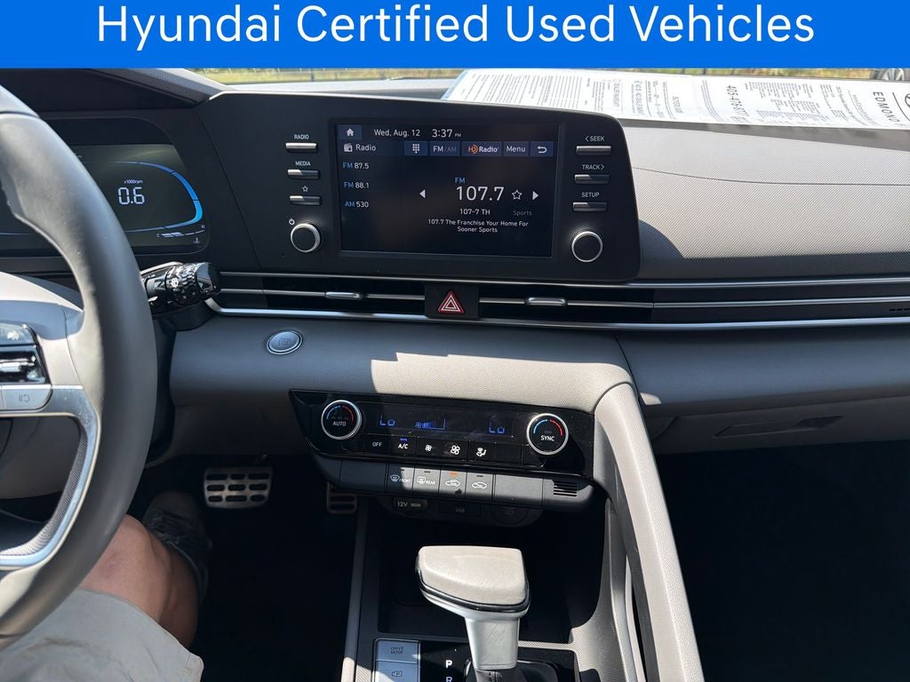 2025 Hyundai ELANTRA SEL Sport CERTIFIED