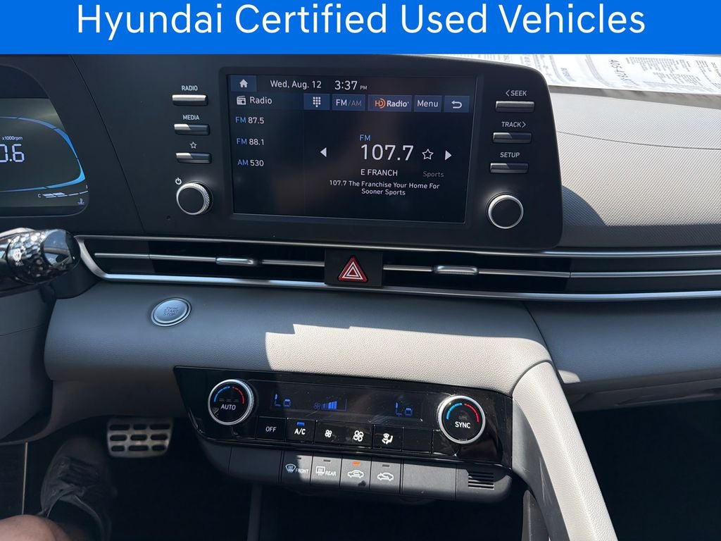 2025 Hyundai ELANTRA SEL Sport CERTIFIED