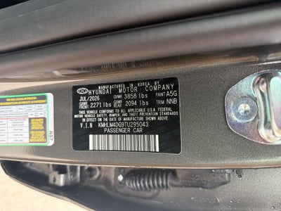 2026 Hyundai ELANTRA SEL Sport Plus
