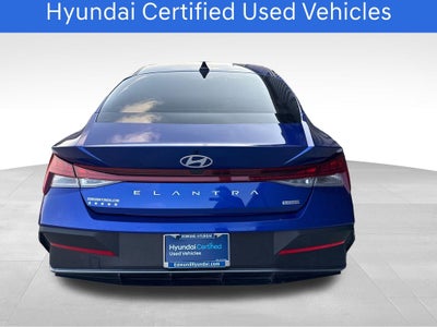 2025 Hyundai ELANTRA HYBRID Blue CERTIFIED