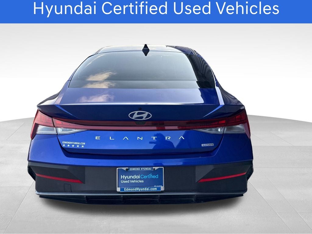 2025 Hyundai ELANTRA HYBRID Blue CERTIFIED